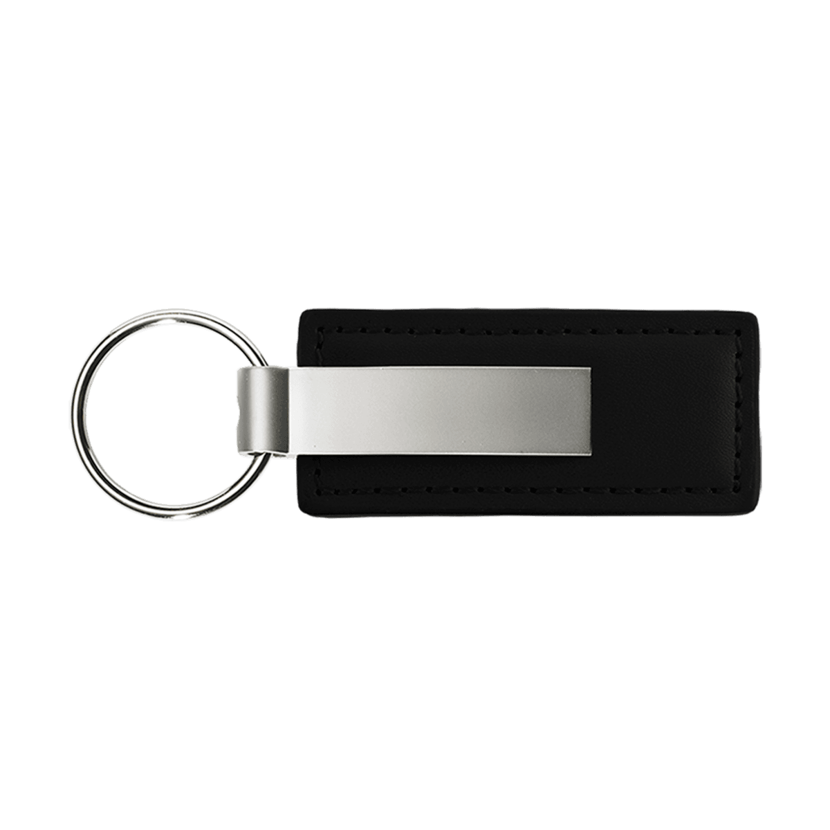 Colored Leather Classic Keychain