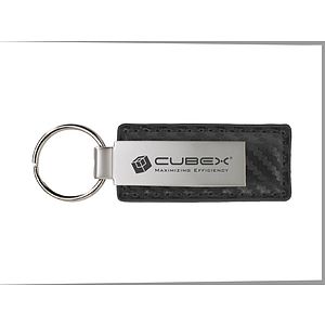 Carbon Fiber Big Logo Key Tag