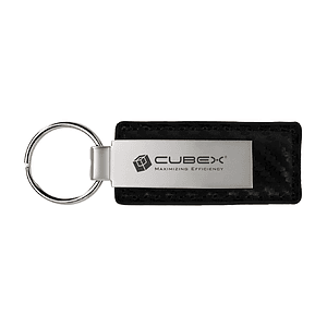 Carbon Fiber Big Logo Key Tag