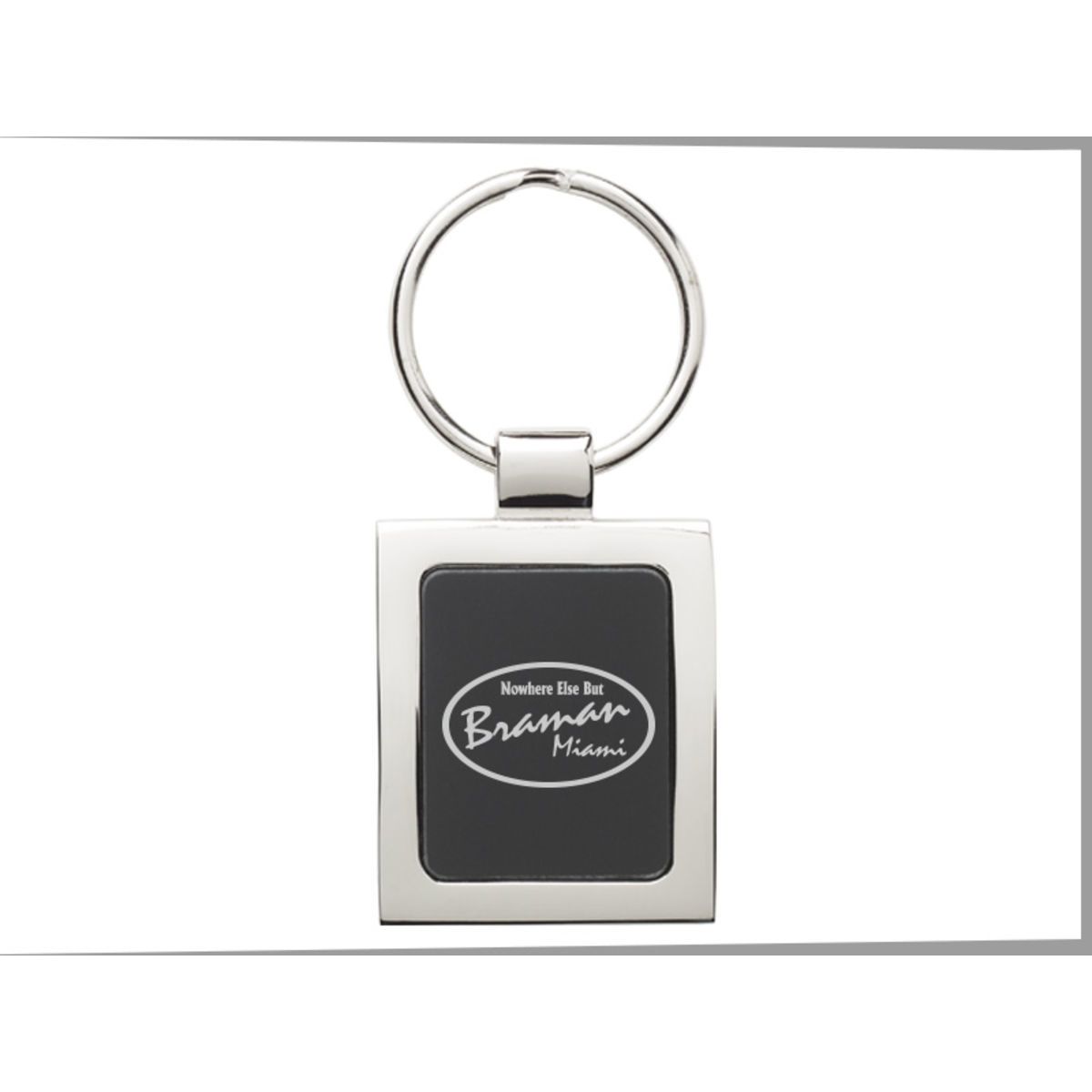 Ebony Frame Keychain
