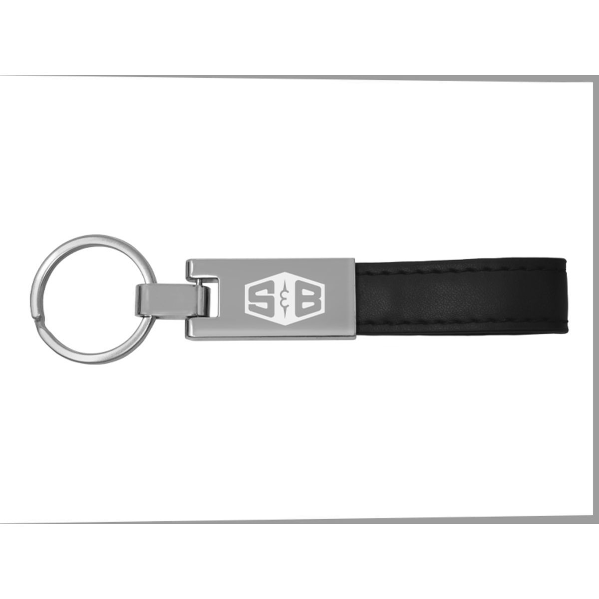 Leather Strap Key Tag