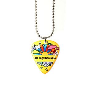 Guitar Pick / Plectrum, Standard Size Pick on Ball Chain Necklace
