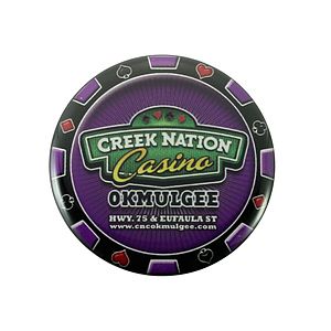 Custom Golf Ball Marker / No Attachment1" Diameter