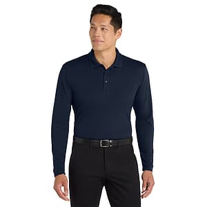 Port Authority ® Dry Zone ® UV Micro-Mesh Long Sleeve Polo