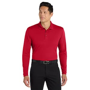 Port Authority ® Dry Zone ® UV Micro-Mesh Long Sleeve Polo