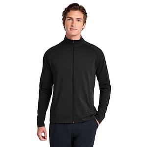 Sport-Tek Sport-Wick Stretch Full-Zip Cadet Jacket ST857